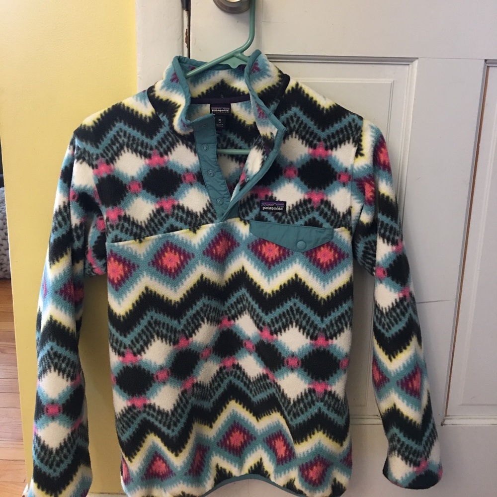 Patagonia Girls' Synchilla® Snap-T® Pullover